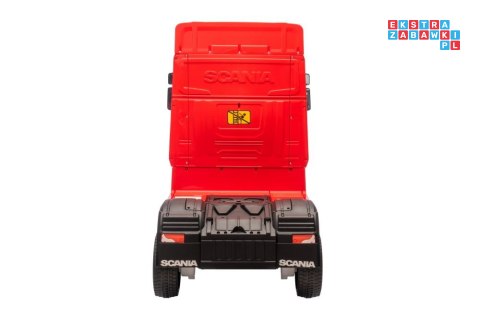 Scania 500r Tir dla dzieci Auto na akumulator Lakierowane HL698 4x4 ekoskóra EVA LED