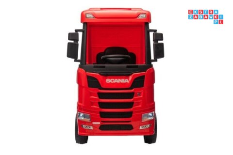 Scania 500r Tir dla dzieci Auto na akumulator Lakierowane HL698 4x4 ekoskóra EVA LED