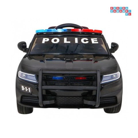 Super-Police Radiowóz Policja Auto na akumulator ekoskóra EVA Radio FM