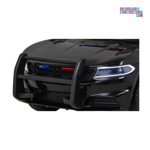 Super-Police Radiowóz Policja Auto na akumulator ekoskóra EVA Radio FM