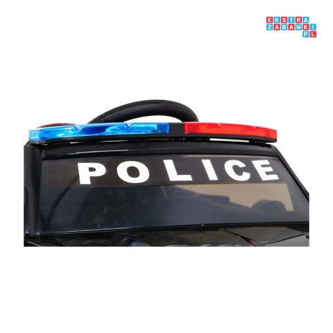 Super-Police Radiowóz Policja Auto na akumulator ekoskóra EVA Radio FM