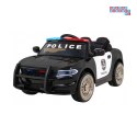Super-Police Radiowóz Policja Auto na akumulator ekoskóra EVA Radio FM