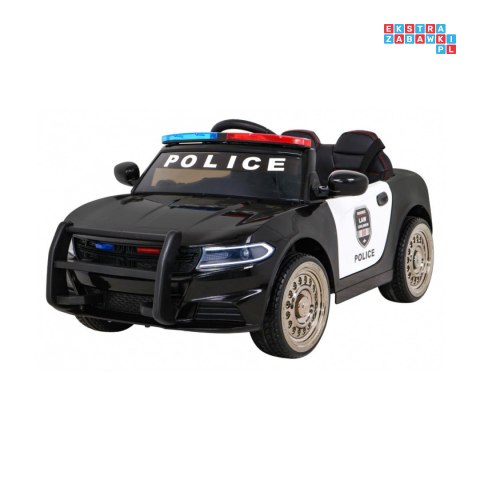 Super-Police Radiowóz Policja Auto na akumulator ekoskóra EVA Radio FM
