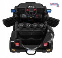 [BRD-7588] Terenowe Full Time jeep 4WD na akumulator 4x40W 12V/10Ah z Pilotem Audio LED Schowek - czarny