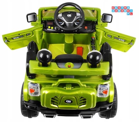 Terenowy JJ na Pilota Auto na akumulator dla dzieci Schowek Światła Audio