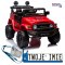 [15763] Toyota FJ na akumulator 4x45W 12V/7Ah ekoskóra EVA LED - czerwony