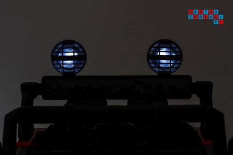 Toyota FJ 4X4 Pojazd Na Akumulator Pilot Ekoskóra EVA LED