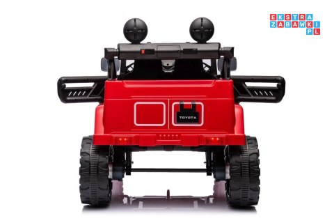 Toyota FJ 4X4 Pojazd Na Akumulator Pilot Ekoskóra EVA LED