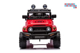[15763] Toyota FJ na akumulator 4x45W 12V/7Ah ekoskóra EVA LED - czerwony