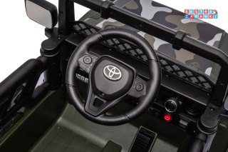 Toyota FJ 4X4 Pojazd Na Akumulator Pilot Ekoskóra EVA LED