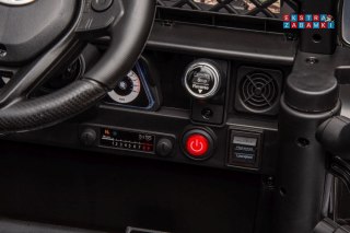 Toyota FJ 4X4 Pojazd Na Akumulator Pilot Ekoskóra EVA LED