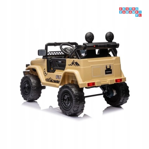[JJ2099] Toyota FJ Cruiser z napędem 4x4 (2x15W 2x30W) 12V/7Ah koła EVA, pilot, LED