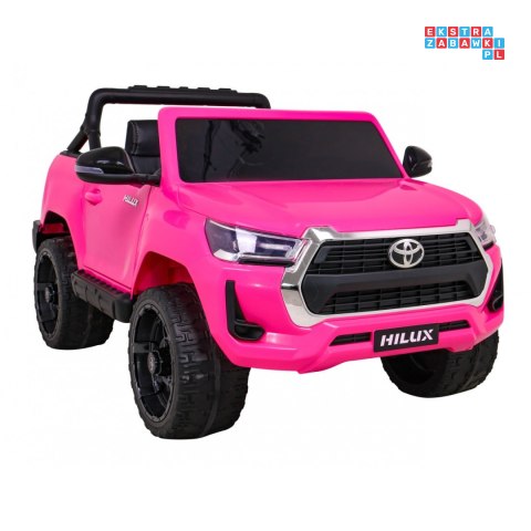 [DK-HL860] Toyota Hilux 4x45W 12V/14Ah ekoskóra EVA panel audio - różowy