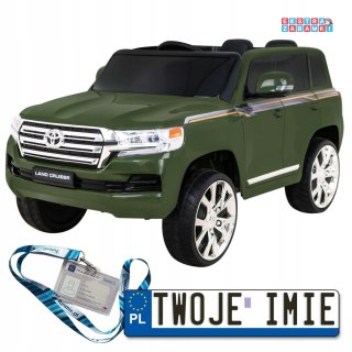 Toyota Land Cruiser z Pilotem Auto na akumulator Schowek EVA Wolny Start LED MP3