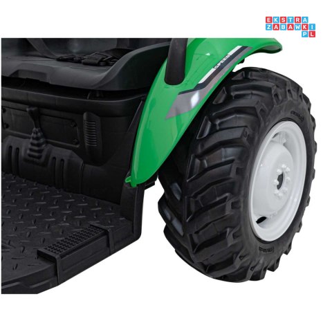 Traktor Grow 1804 pojazd na akumulator dla dzieci 2x100w Bluetooth EVA