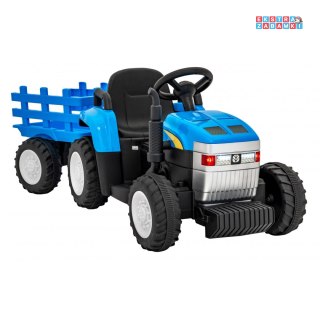[A009B] Traktor z przyczepą New Holland T7 LED AUX
