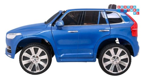 Volvo XC90 na akumulator dla dzieci Lakier + Pilot + Bagażnik + EVA + Wolny Start + Radio MP3 + LED