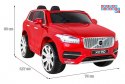 Volvo XC90 na akumulator dla dzieci Lakier + Pilot + Bagażnik + EVA + Wolny Start + Radio MP3 + LED