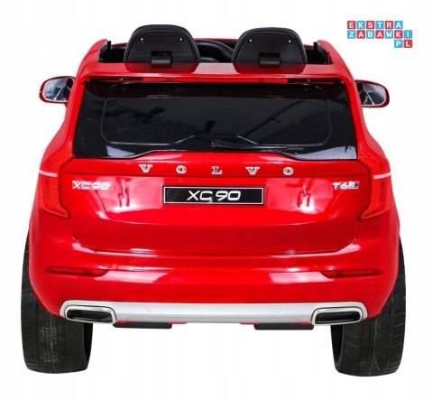 Volvo XC90 na akumulator dla dzieci Lakier + Pilot + Bagażnik + EVA + Wolny Start + Radio MP3 + LED