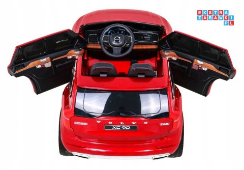 Volvo XC90 na akumulator dla dzieci Lakier + Pilot + Bagażnik + EVA + Wolny Start + Radio MP3 + LED