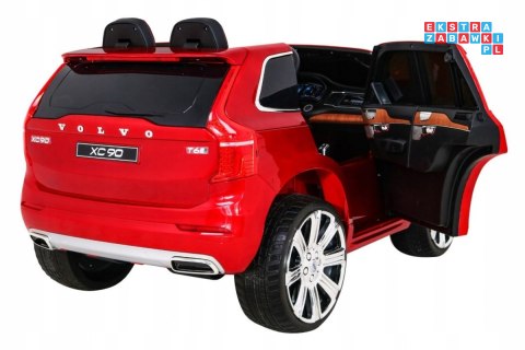 Volvo XC90 na akumulator dla dzieci Lakier + Pilot + Bagażnik + EVA + Wolny Start + Radio MP3 + LED