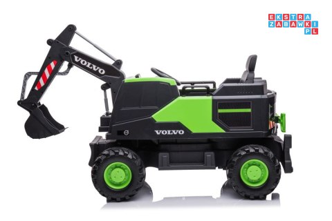 Volvo DK-VE888 Koparka Na Akumulator Ekoskóra EVA LED MP3 USB Pasy FM Radio