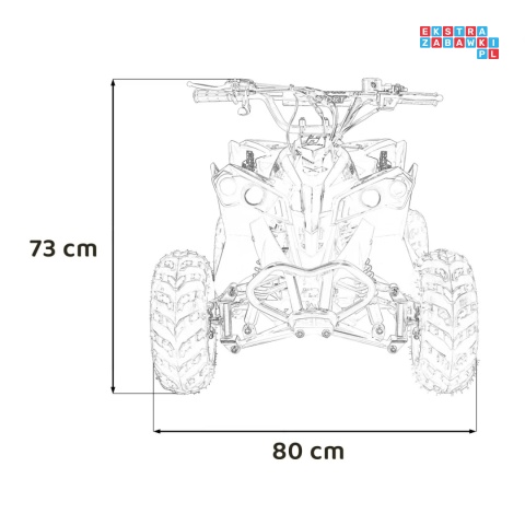[ATV-3C] Quad Spalinowy RENEGADE HIPERFECT 110CC dla dzieci - jednocylindrowy czterosuwowy - niebieski
