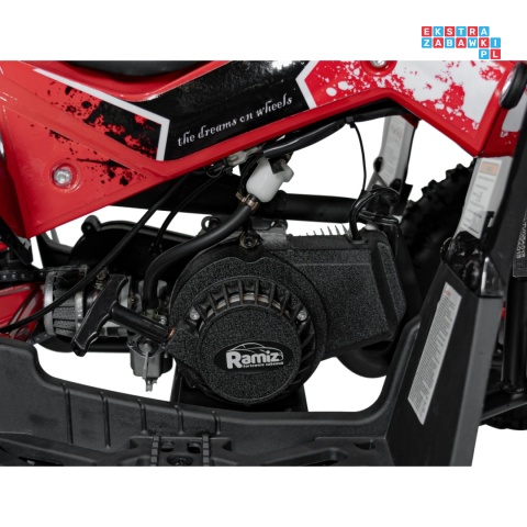 [ATV-3A] Quad RENEGADE HIPERFECT 49CC spalinowy jednocylindrowy dwusuwowy - czerwony