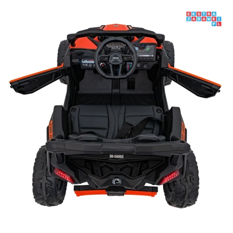 [CA003] Mocny Maverick ATV CAN-AM Buggy 4X200W 24V/5Ah EVA, pokrowiec, pilot LED, MP3, BT - pomarańczowy