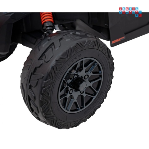 [CA003] Mocny Maverick ATV CAN-AM Buggy 4X200W 24V/5Ah EVA, pokrowiec, pilot LED, MP3, BT - pomarańczowy