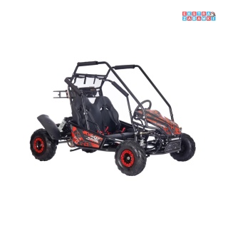 [GK014B] Buggy spalinowy dwuosobowy LUCKY SEVEN LIFT - 125cc jednocylindrowy czterosuwowy - czerwony