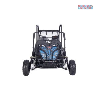 [GK014B] Buggy spalinowy dwuosobowy LUCKY SEVEN LIFT - 125cc jednocylindrowy czterosuwowy - niebieski