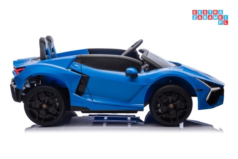 [A500.STRONG] Lamborghini Revuelto XL auto na akumulator 200W 24V//7Ah silnik bezszczotkowy pompowane koła ekoskóra