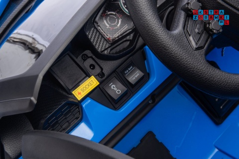 [A500.STRONG] Lamborghini Revuelto XL auto na akumulator 200W 24V//7Ah silnik bezszczotkowy pompowane koła ekoskóra