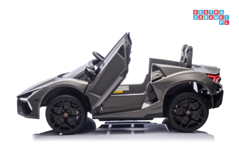 [A500.STRONG] Lamborghini Revuelto XL auto na akumulator 200W 24V//7Ah silnik bezszczotkowy pompowane koła ekoskóra