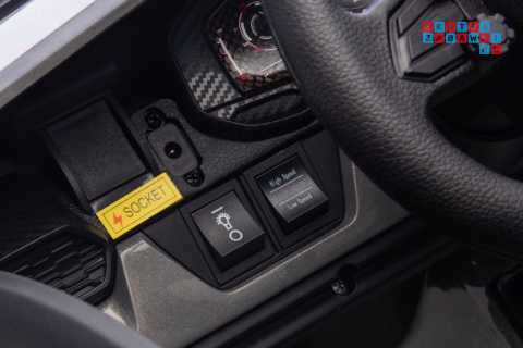 [A500.STRONG] Lamborghini Revuelto XL auto na akumulator 200W 24V//7Ah silnik bezszczotkowy pompowane koła ekoskóra