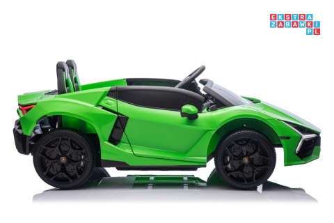 [A500.STRONG] Lamborghini Revuelto XL auto na akumulator 200W 24V//7Ah silnik bezszczotkowy pompowane koła ekoskóra