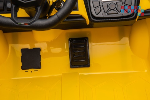 [A500.STRONG] Lamborghini Revuelto XL auto na akumulator 200W 24V//7Ah silnik bezszczotkowy pompowane koła ekoskóra