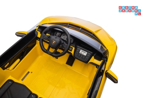 [A500.STRONG] Lamborghini Revuelto XL auto na akumulator 200W 24V//7Ah silnik bezszczotkowy pompowane koła ekoskóra