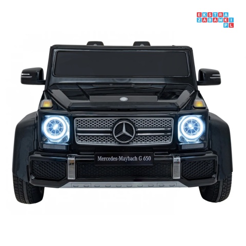 [A1000] Mercedes Benz MAYBACH G650 auto na akumulator 4x200W 24V/14Ah ekoskóra pompowane koła dotykowy panel