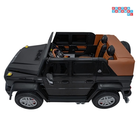 [A1000] Mercedes Benz MAYBACH G650 auto na akumulator 4x200W 24V/14Ah ekoskóra pompowane koła dotykowy panel