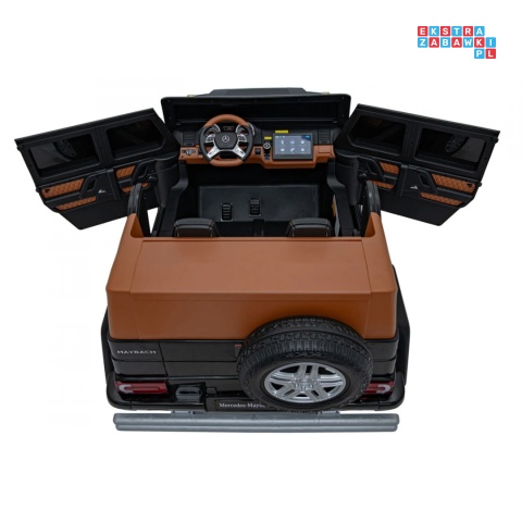 [A1000] Mercedes Benz MAYBACH G650 auto na akumulator 4x200W 24V/14Ah ekoskóra pompowane koła dotykowy panel
