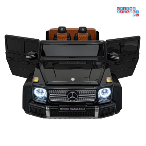 [A1000] Mercedes Benz MAYBACH G650 auto na akumulator 4x200W 24V/14Ah ekoskóra pompowane koła dotykowy panel