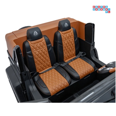 [A1000] Mercedes Benz MAYBACH G650 auto na akumulator 4x200W 24V/14Ah ekoskóra pompowane koła dotykowy panel