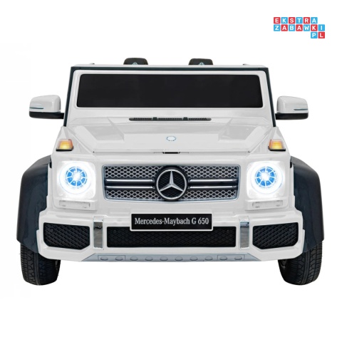 [A1000.STRONG] Mercedes Benz MAYBACH G650 auto na akumulator 4x200W 24V/14Ah silniki bezszczotkowe pompowane koła dotykowy panel