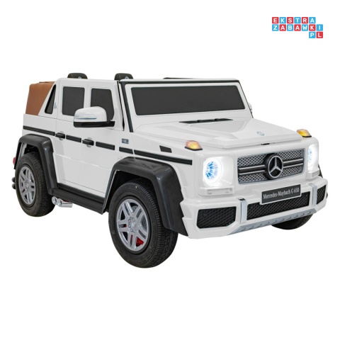 [A1000.STRONG] Mercedes Benz MAYBACH G650 auto na akumulator 4x200W 24V/14Ah silniki bezszczotkowe pompowane koła dotykowy panel