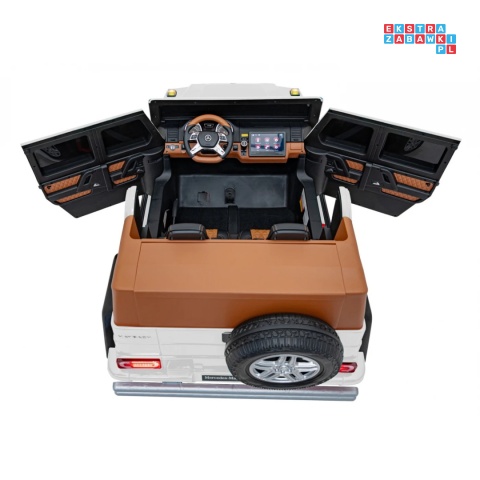 [A1000.STRONG] Mercedes Benz MAYBACH G650 auto na akumulator 4x200W 24V/14Ah silniki bezszczotkowe pompowane koła dotykowy panel