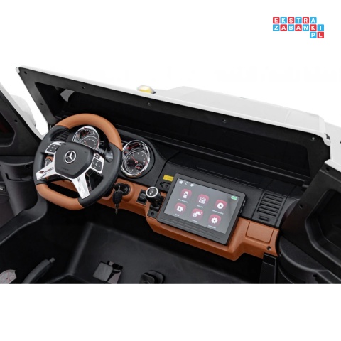 [A1000.STRONG] Mercedes Benz MAYBACH G650 auto na akumulator 4x200W 24V/14Ah silniki bezszczotkowe pompowane koła dotykowy panel