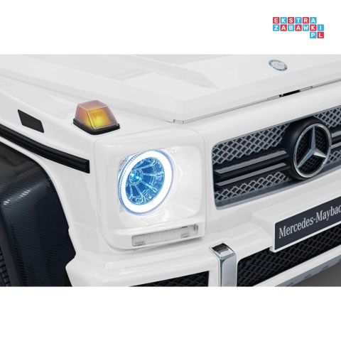 [A1000.STRONG] Mercedes Benz MAYBACH G650 auto na akumulator 4x200W 24V/14Ah silniki bezszczotkowe pompowane koła dotykowy panel