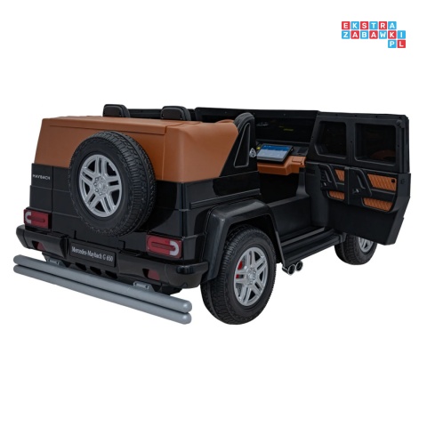 [A1000.STRONG] Mercedes Benz MAYBACH G650 auto na akumulator 4x200W 24V/14Ah silniki bezszczotkowe pompowane koła dotykowy panel